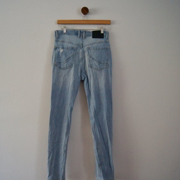 Empyre Verge Tapered Skinny Distressed Light Wash Jeans Men’s Size 28 - Picture 5 of 8
